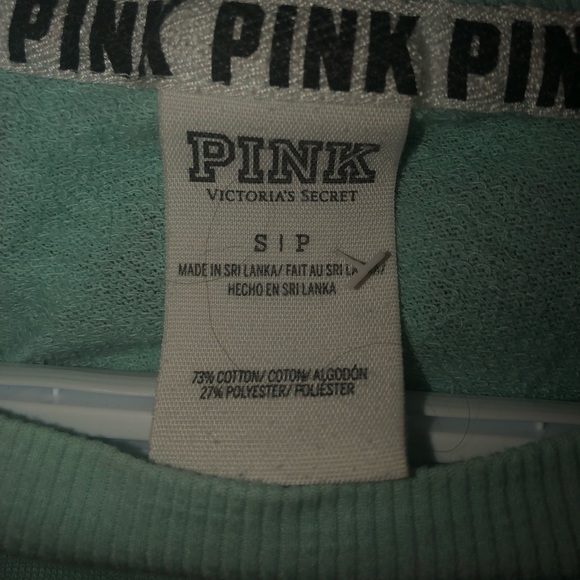 PINK mint green sweatshirt - Picture 4 of 4